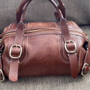 Burberry satchel (doctor) bag